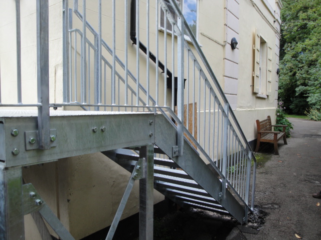 Galvanised External Stair 3