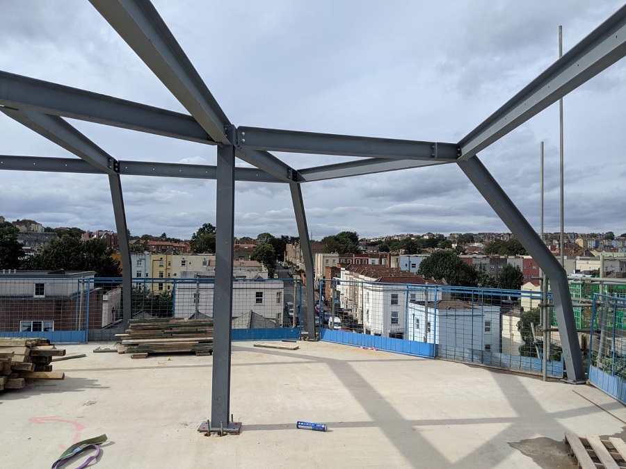 20 tonne Structural Steelwork Project by Rank Engineering Bristol by WRW Ltd (6)