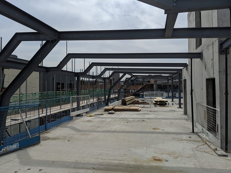 20 tonne Structural Steelwork Project by Rank Engineering Bristol for WRW Ltd (1)