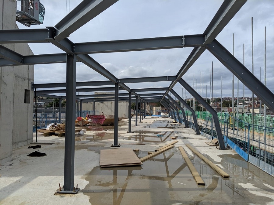 20 tonne Structural Steelwork Project by Rank Engineering Bristol for WRW Ltd (2)
