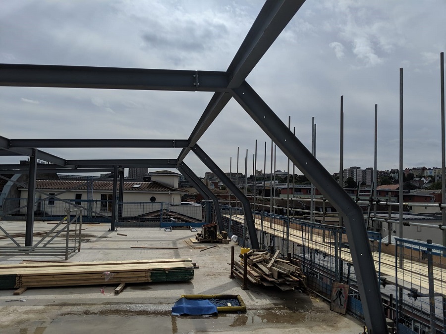 20 tonne Structural Steelwork Project by Rank Engineering Bristol for WRW Ltd (4)