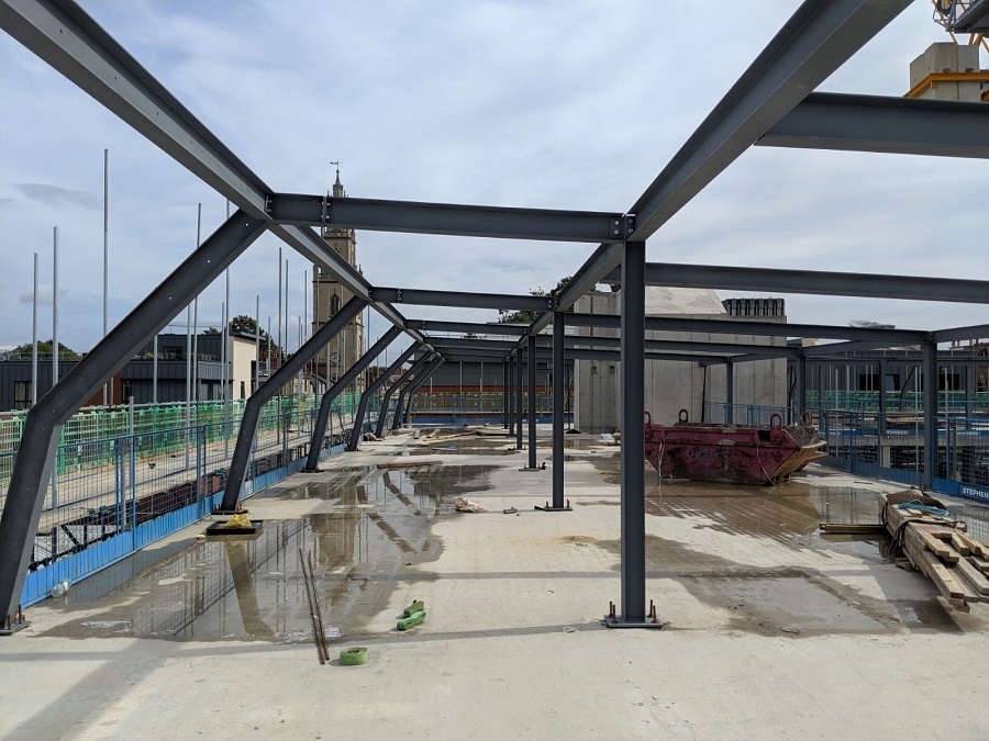 Roof-Structural-Steelwork-Project-Bristol