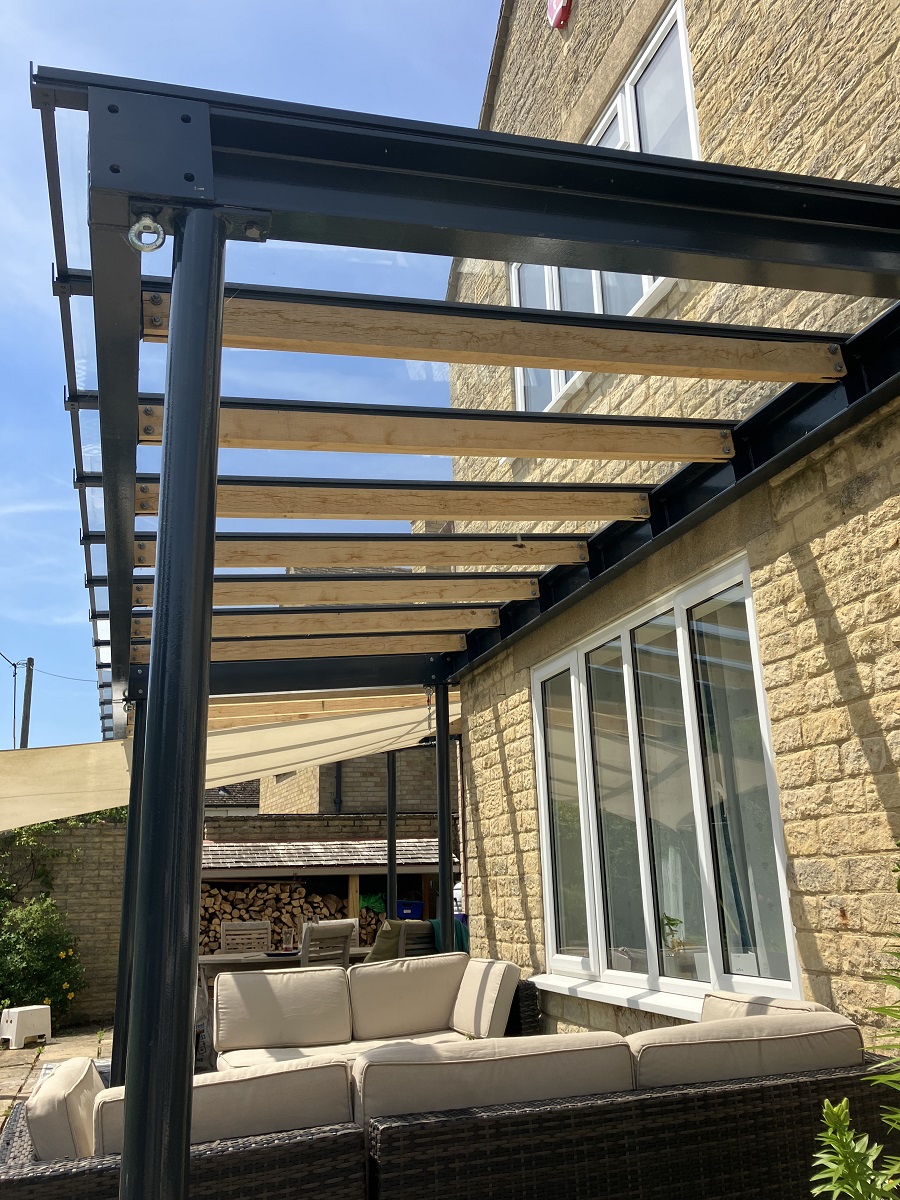 Architectural Steel Canopy b